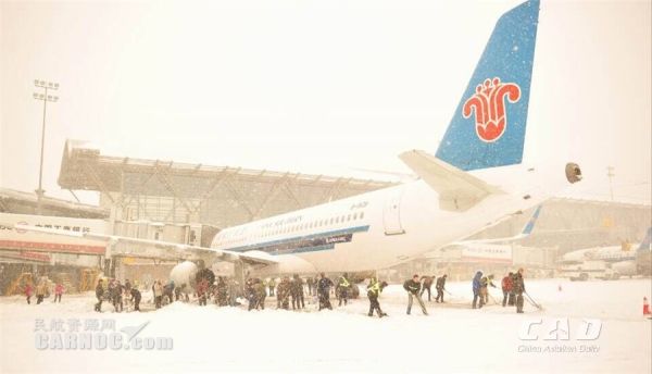 万里雪飘 民航人开始一场“恶战”
