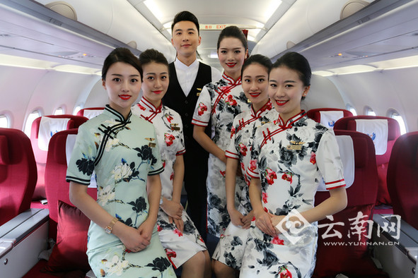 云南红土航空12月12日起开通昆明=青岛=沈阳航线