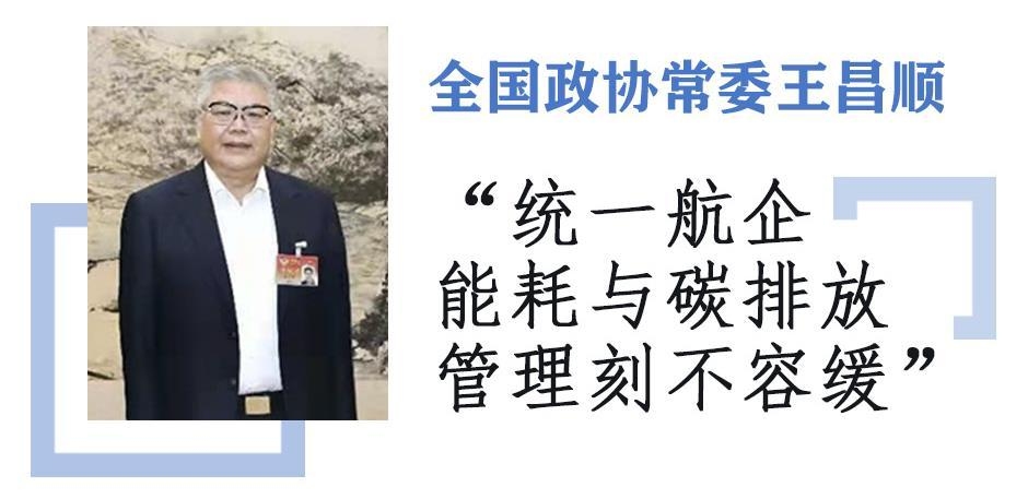 全国政协常委王昌顺:统一航企能耗与碳排放管理刻不容缓