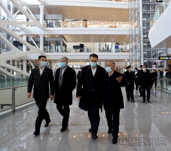 董志毅赴北京大兴国际机场调研